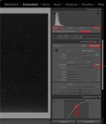 D800 bei ISO 800 30 Sek Belichtungszeit, 32fach verstärkt