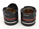 Das 8er Samyang vor und nach der Teilrasur